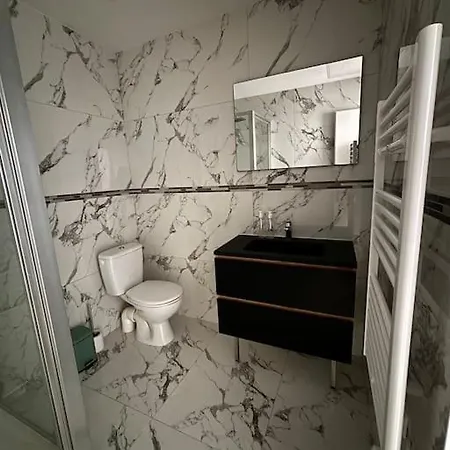 Appartement Bleuet Centre-ville -parking & Clim *